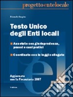 Testo Unico degli enti locali libro