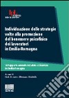 Individuazione delle strategie volte alla promozione del benessere psicofisico dei lavoratori in Emilia Romagna libro