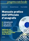 Manuale pratico dell'ufficiale d'anagrafe libro