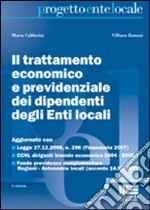 Il trattamento economico e previdenziale dei dipendenti degli enti locali