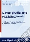 L'atto giudiziario libro