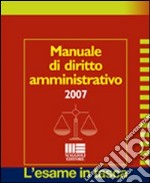 Manuale di diritto amministrativo libro