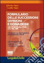 Formulario delle successioni, divisioni e donazioni libro