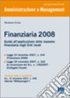 Finanziaria 2008 libro