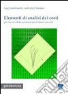 Elementi di analisi dei costi libro