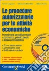 Le procedure autorizzatorie per le attività economiche libro