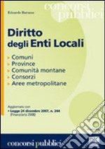 Diritto degli enti locali libro