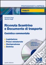 Ricevuta scontrino e documento di trasporto libro