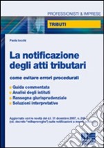 La notificazione degli atti tributari