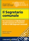 Il segretario comunale libro