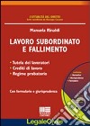 Lavoro subordinato e fallimento libro