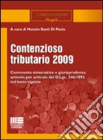 Contenzioso tributario 2009 libro