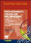 Provvedimenti cautelari nel processo libro