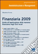 Finanziaria 2009 libro