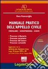 Manuale pratico dell'appello civile libro