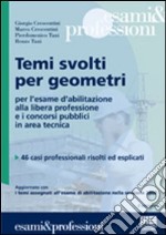 Temi svolti per geometri libro