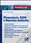 Finanziaria 2009 e decreto anticrisi libro
