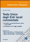 Testo unico degli enti locali commentato libro