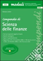 Compendio di scienza delle finanze libro