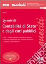 Quesiti di contabilità di stato e degli enti pubblici libro