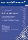 Manuale di diritto tributario libro