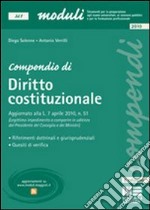 Compendio di diritto costituzionale libro