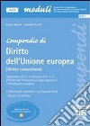 Compendio di diritto dell'Unione europea (diritto comunitario) libro di Natale Elpidio Verrilli Antonio