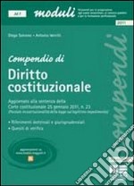 Compendio di diritto costituzionale libro