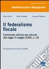 Il federalismo fiscale libro