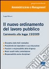 Il nuovo ordinamento nel lavoro pubblico libro