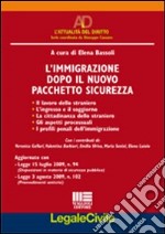 L'immigrazione dopo il nuovo pacchetto sicurezza libro