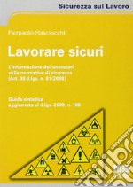 Lavorare sicuri libro