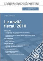 Le novità fiscali 2010 libro