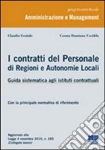 I contratti del personale di regioni e autonomie locali libro