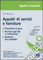 Appalti di servizi e forniture. Con CD-ROM libro