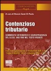 Contenzioso tributario 2011 libro