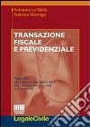 Trasanzione fiscale e previdenza libro