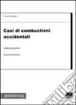 Casi di combustioni accidentali. Vol. 1