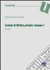 Lezioni di diritto privato romano. Vol. 1: Strumenti libro