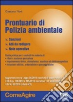 Prontuario di polizia ambientale libro