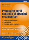 Prontuario per il controllo di stranieri e comunitari libro