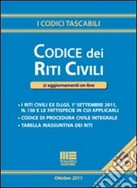 Codice dei riti civili