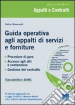 Guida operativa agli appalti di servizi e forniture libro