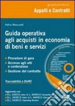 Le procedure in economia per l'afidamento di lavori, servizi e forniture libro