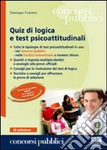 Quiz di logica e test psicoattitudinali libro