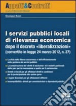 I servizi pubblici locali di rilevanza economica libro