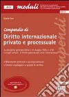 Compendio internazionale privato e processuale libro