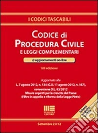 Codice di procedura civile e leggi complementari