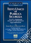 Testo unico di pubblica sicurezza libro