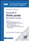 Compendio di diritto penale. Parte generale e speciale libro